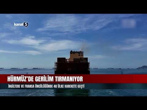 Hürmüz’de Gerilim Tırmanıyor | İngiltere Ve Fransa Öncülüğünde 40 Ülke Harekete Geçti