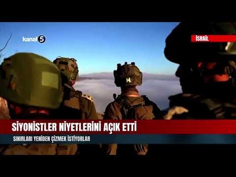 Siyonistler Niyetlerini Açık Etti | Sınırları Yeniden Çizmek İstiyorlar