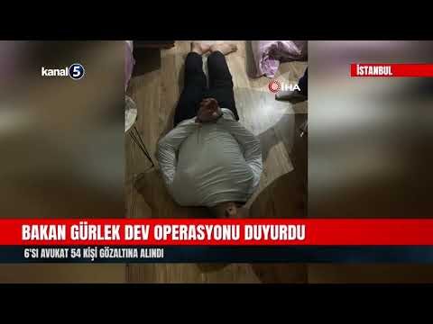 Bakan Gürlek Dev Operasyonu Duyurdu | 6’sı Avukat 54 Kişi Gözaltına Alındı