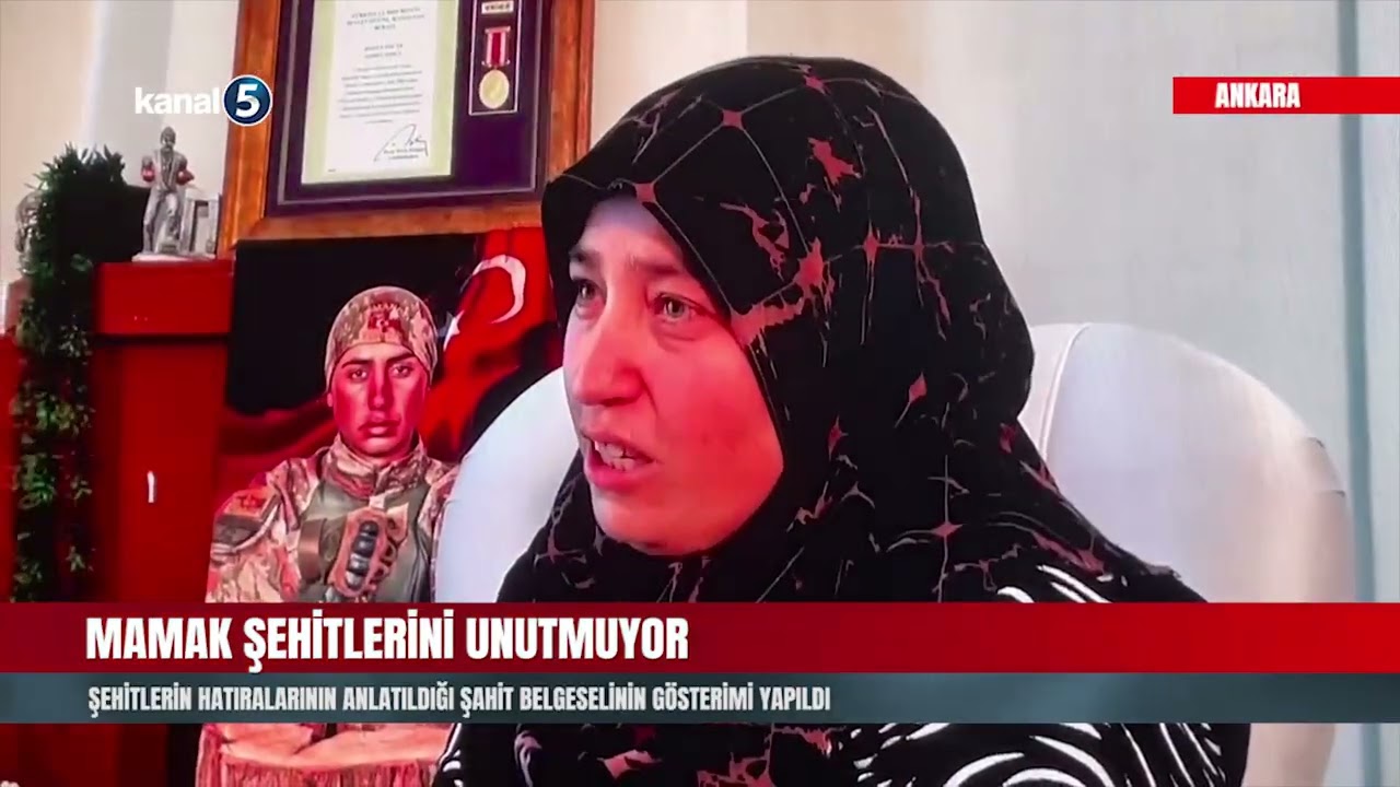 MAMAK ŞEHİTLERİNİ UNUTMUYOR