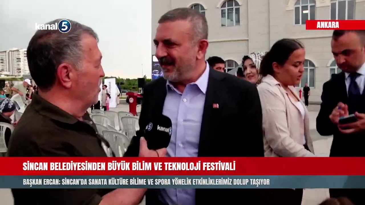 SİNCAN BELEDİYESİNDEN BÜYÜK BİLİM VE TEKNOLOJİ FESTİVALİ