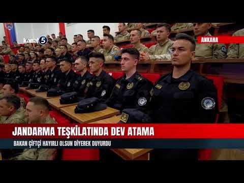 Jandarma Teşkilatında Dev Atama | Bakan Çiftçi Hayırlı Olsun Diyerek Duyurdu
