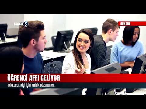 Öğrenci Affı Geliyor | Binlerce Kişi İçin Kritik Düzenleme