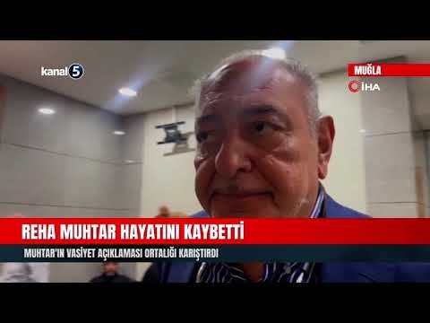 Reha Muhtar Hayatını Kaybetti | Vasiyet Açıklaması Ortalığı Karıştırdı