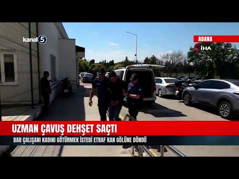 Uzman Çavuş Dehşet Saçtı | Bar Çalışanı Kadını Götürmek İstedi | Etraf Kan Gölüne Döndü