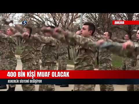 400 Bin Kişi Muaf Olacak | Askerlik Sistemi Değişiyor