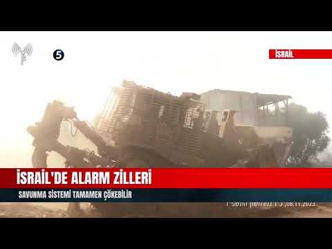 İsrail’de Alarm Zilleri | Savunma Sistemi Tamamen Çökebilir
