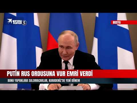 Putin Rus Ordusuna Vur Emri Verdi! Bunu Yapanlara Saldıracaklar…karadeniz’de Yeni Dönem