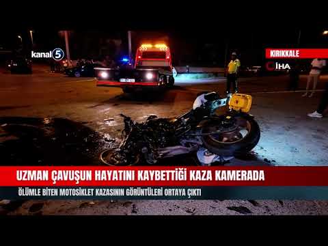 Uzman Çavuşun Hayatını Kaybettiği Kaza Anbean Kamerada!