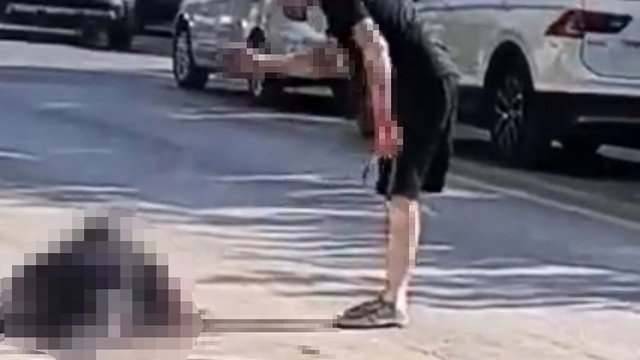 Konya’da Dehşet Anları Kamerada! Yolda Karşılaştığı Husumetlisini Bıçakla Öldürdü