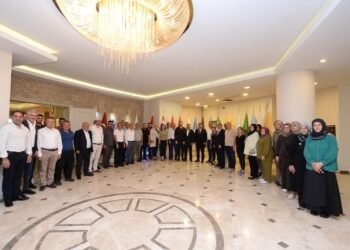 AK PARTİ KAHRAMANKAZAN TEŞKİLATINDAN BAŞKAN ÇIRPANOĞLU’NA ZİYARET
