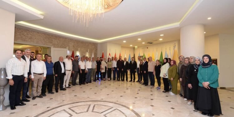 AK PARTİ KAHRAMANKAZAN TEŞKİLATINDAN BAŞKAN ÇIRPANOĞLU’NA ZİYARET