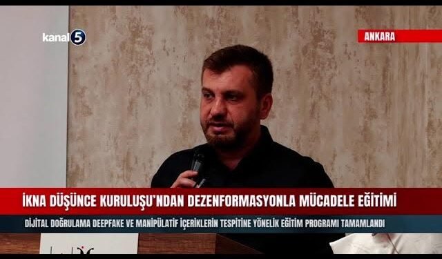 İKNA DÜŞÜNCE KURULUŞU’NDAN DEZENFORMASYONLA MÜCADELE EĞİTİMİ