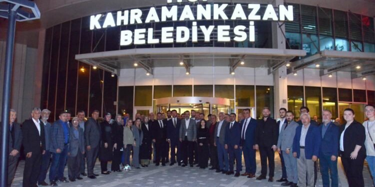 Kahramankazan’da Siyasi Trafik Hızlandı! Çırpanoğlu, Özcan Ve Çelebi’yi Belediyede Ağırladı