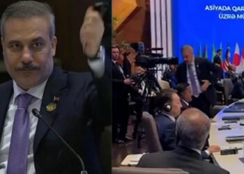 Azerbaycan’da Tarihi Protesto! Herzog Kürsüye Çıktı Fidan Dahil Tüm Salon Çıktı
